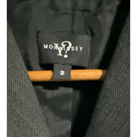 Morrissey Blazer Women’s Size 2 Black Gothic Steampunk Whimsy Jacket - Picture 3 of 5